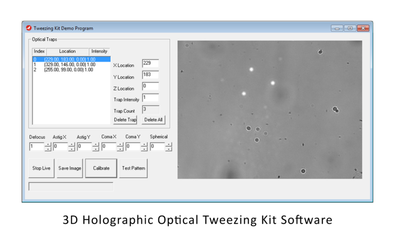 Web Product Image - 3D Holographic Tweezing Kit 3