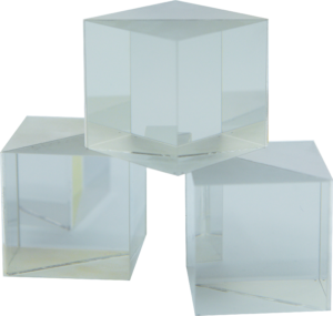 Polarizing beam splitter cubes for precision optical applications